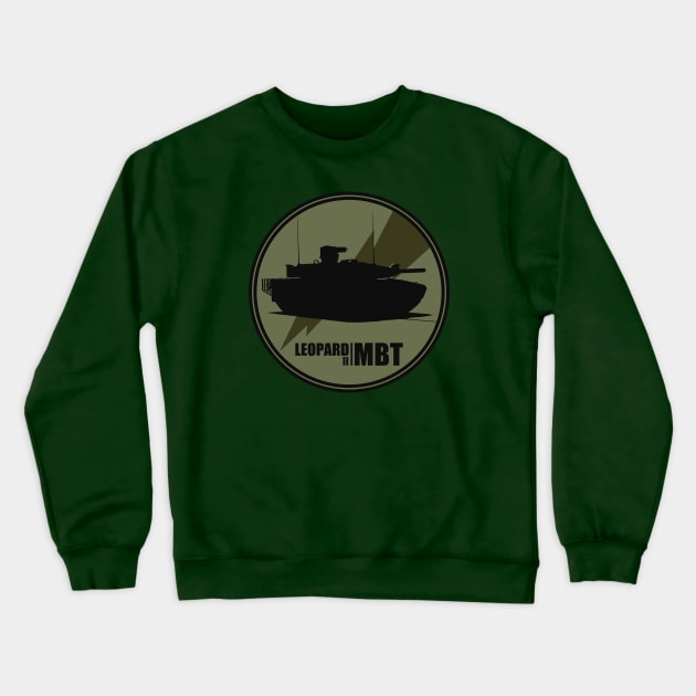 Leopard II Crewneck Sweatshirt by Firemission45